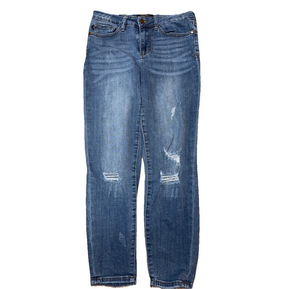 Judy Blue Distressed Skinny Jeans Size 6/28